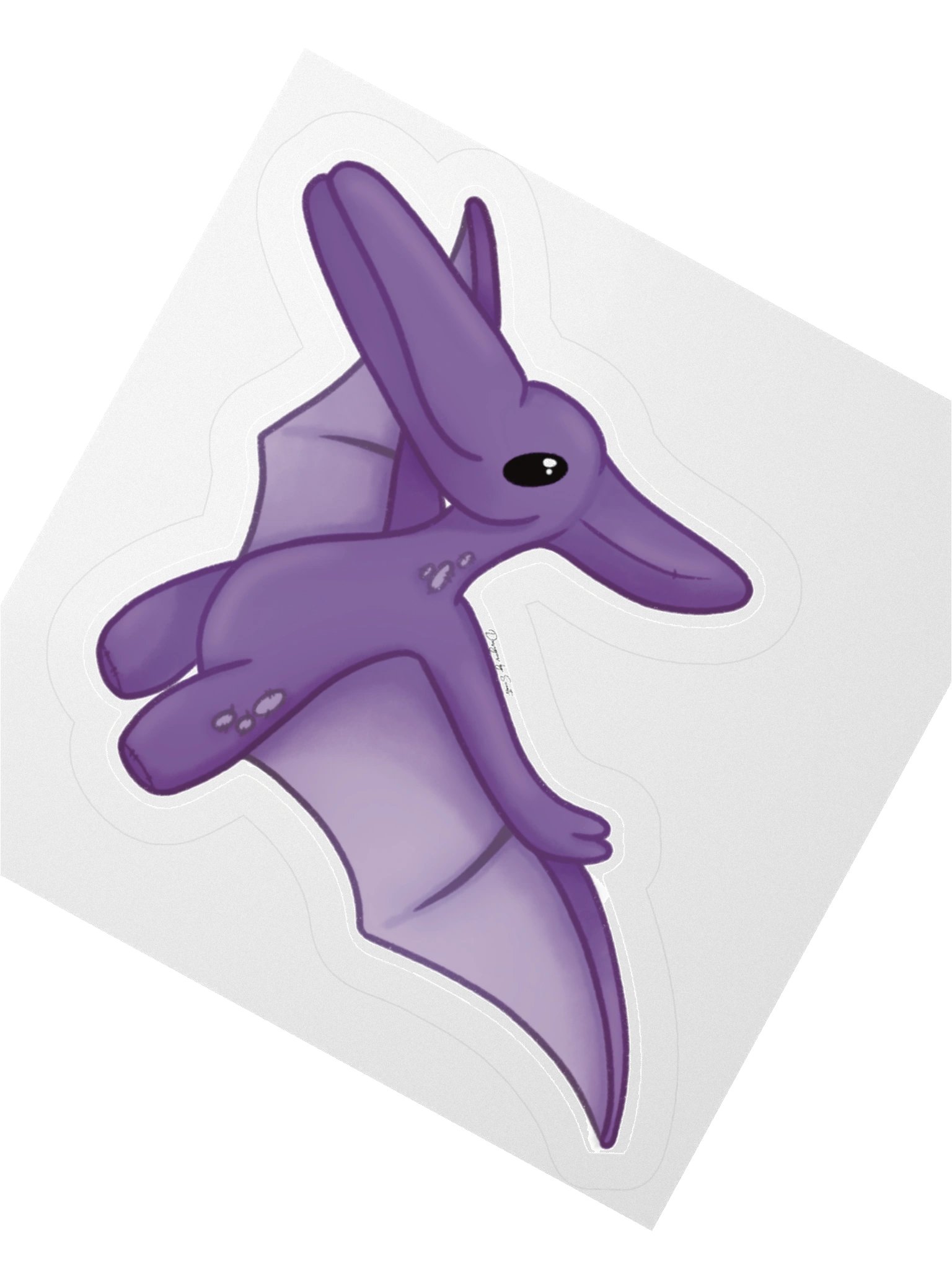 Pterodactyl Plushie Sticker product image (5)