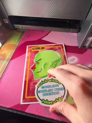 It’s Goblin month over here in da club! #magicthegathering #stickers #mtgcommander #cedh #goblin 