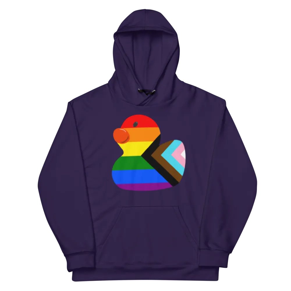 Purple Pride Duck Hoodie product image (11)