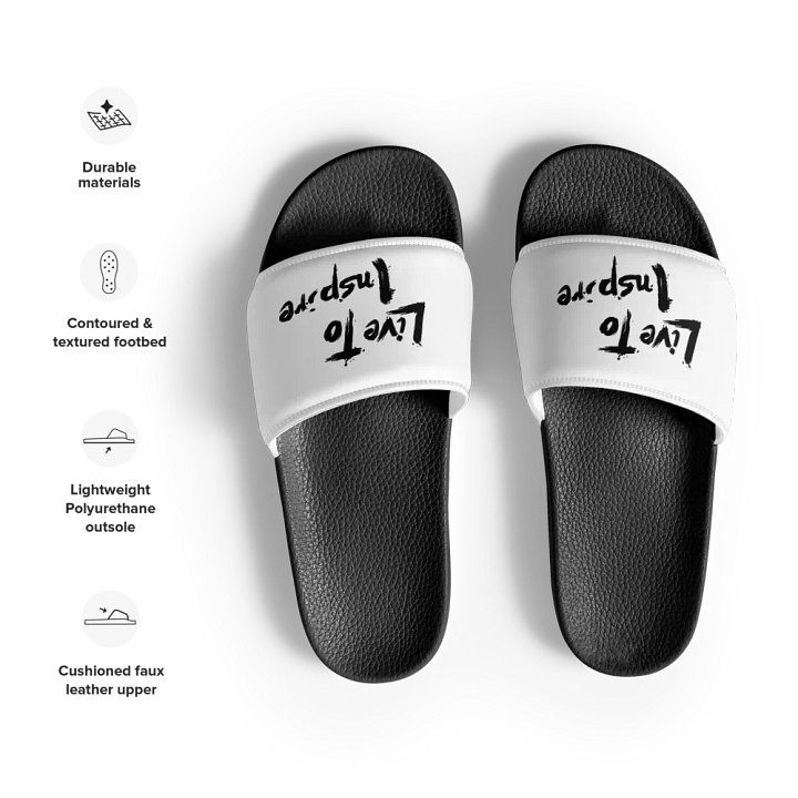 LIVE TO INSPIRE Comfort Men's Slides product image (2)