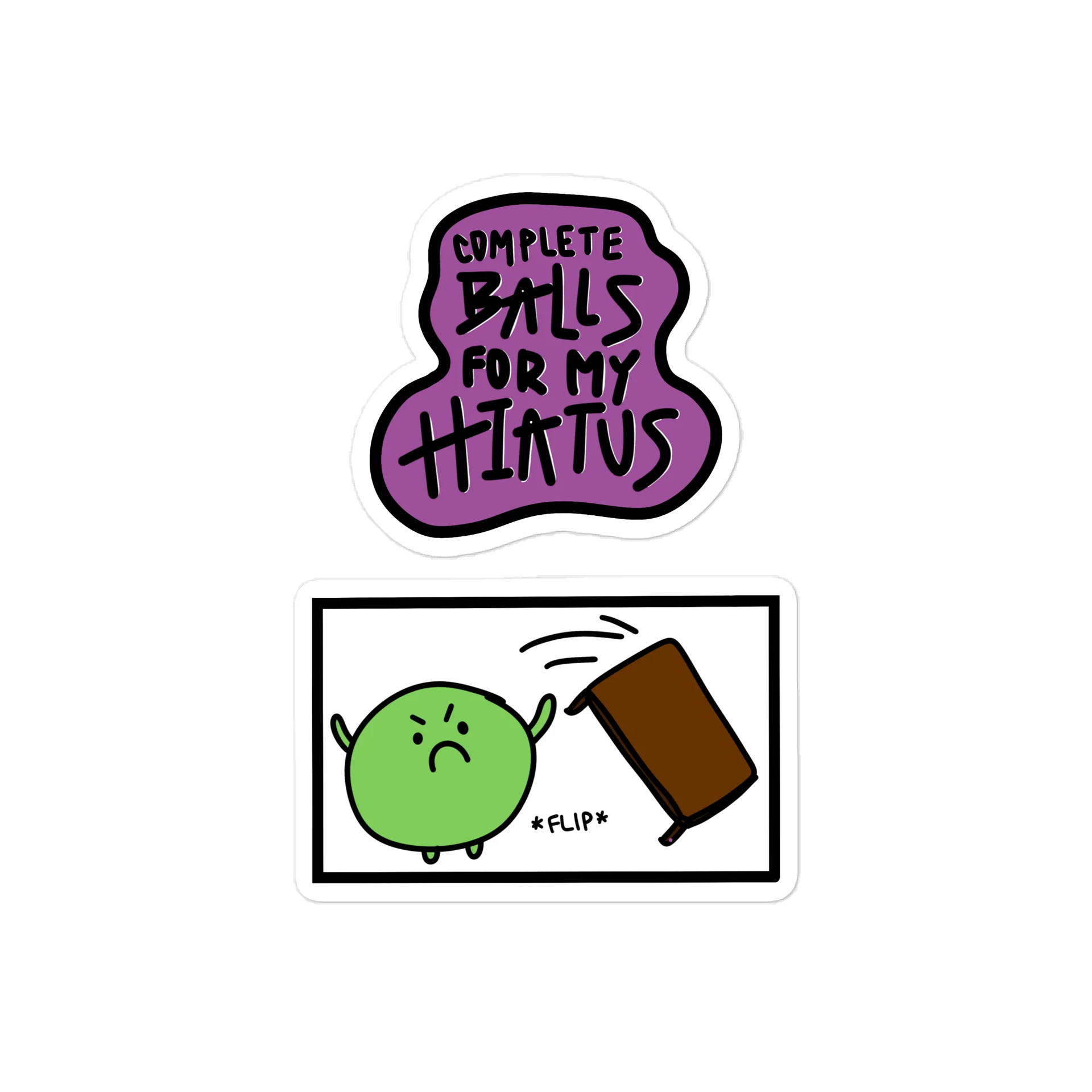 Hiatus Sticker Duo product image (1)