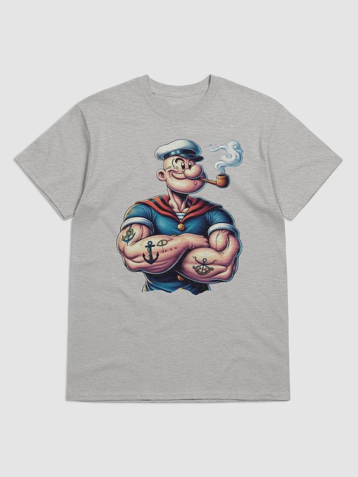 Retro Popeye the Sailor Man Graphic Tee for Cartoon Fans product image (3)