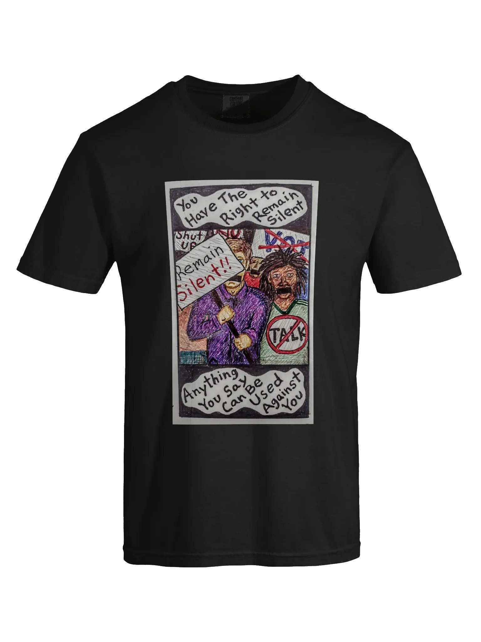 Remain Silent Tee product image (4)
