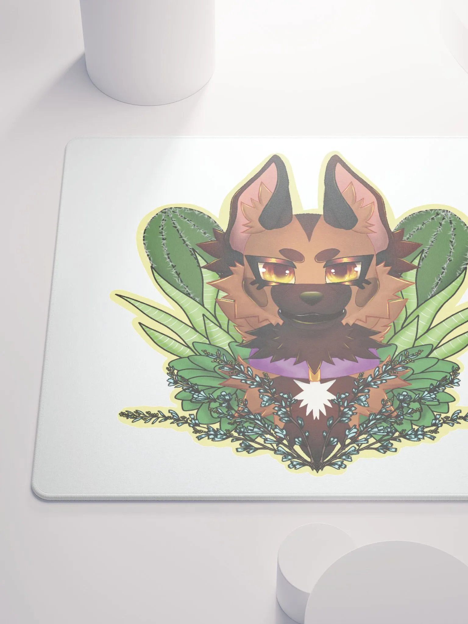 Succulent Malinois Mousepad product image (6)