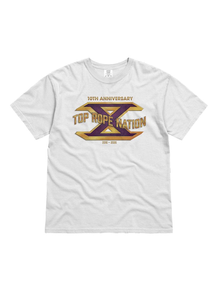 Top Rope Nation 10th Anniversary Shirt product image (7)