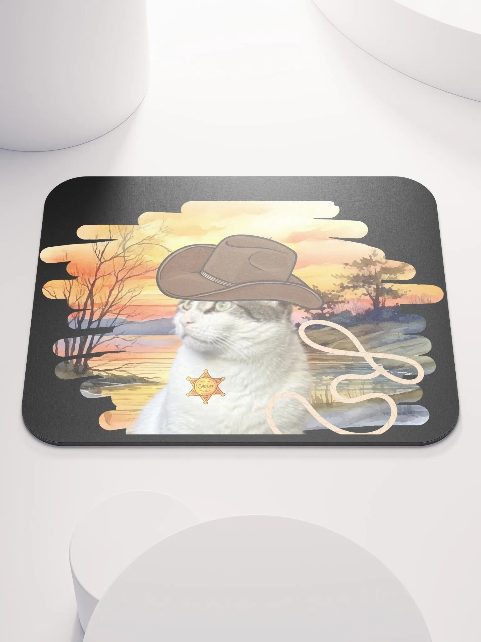 Sheriff Ollie Mousepad product image (1)