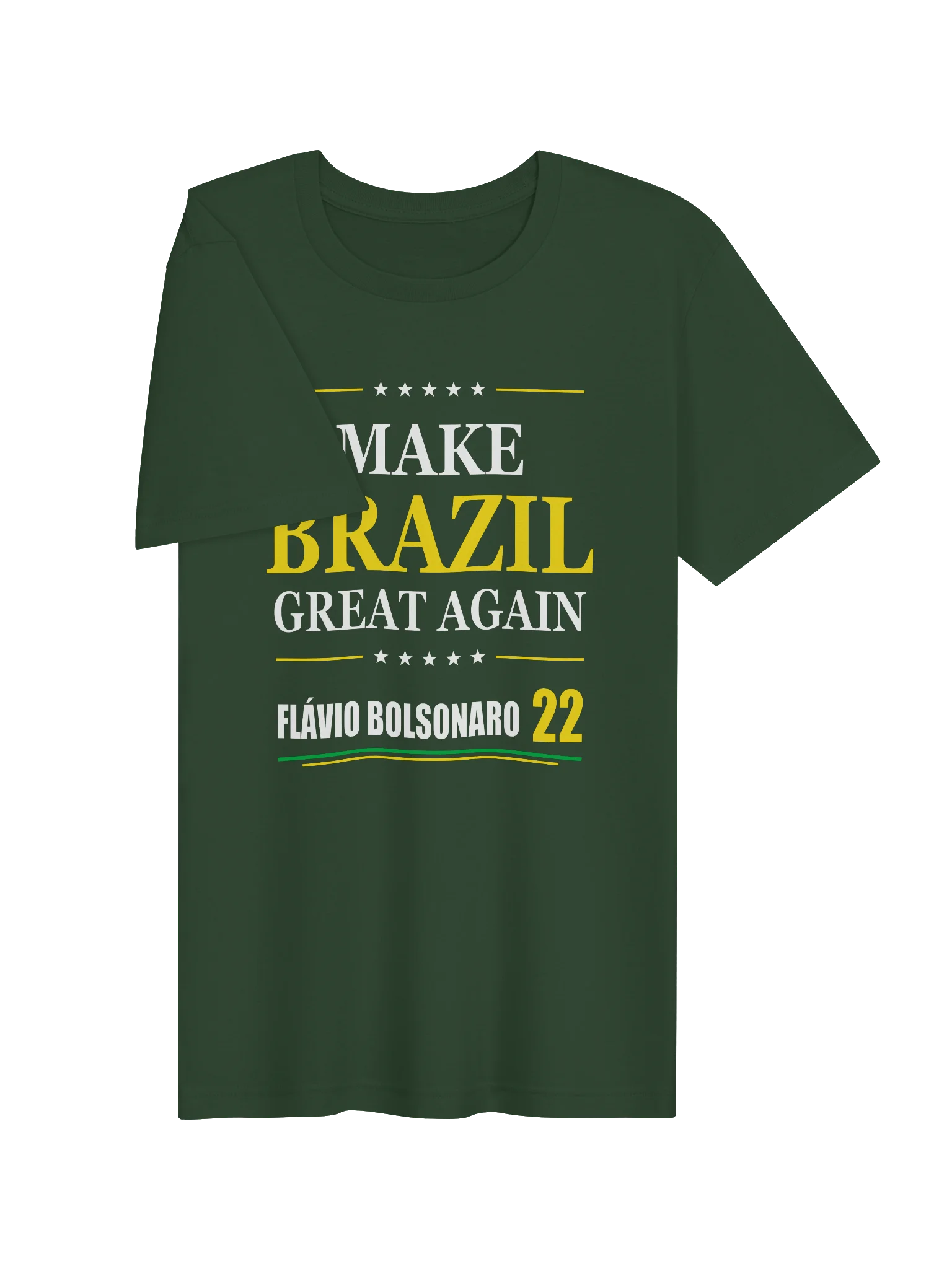 Make Brazil Great Again — Flávio Bolsonaro 22 T-Shirt - Model II product image (17)