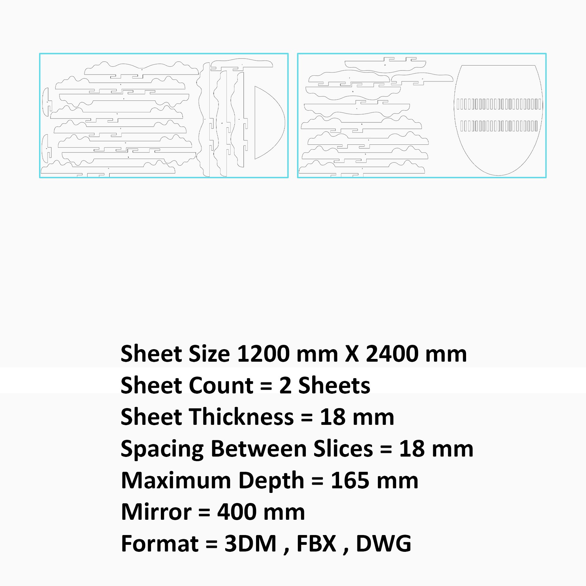 Parametric Mirror - PM 9 product image (3)