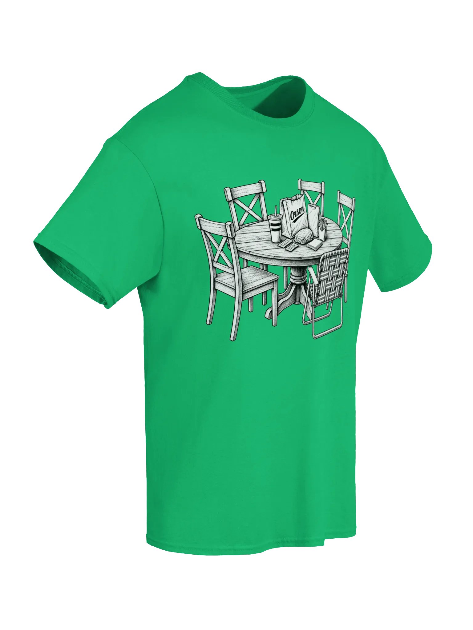 The Folding Chair – Orson Family Dinner T-Shirt product image (2)