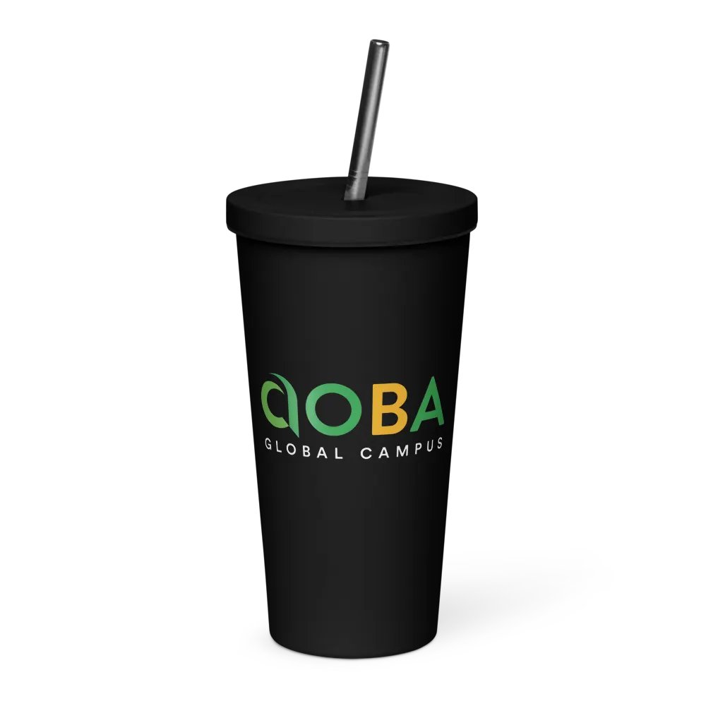 Aoba Global Campus Stainless Tumbler (STEALTH EDITION) product image (5)