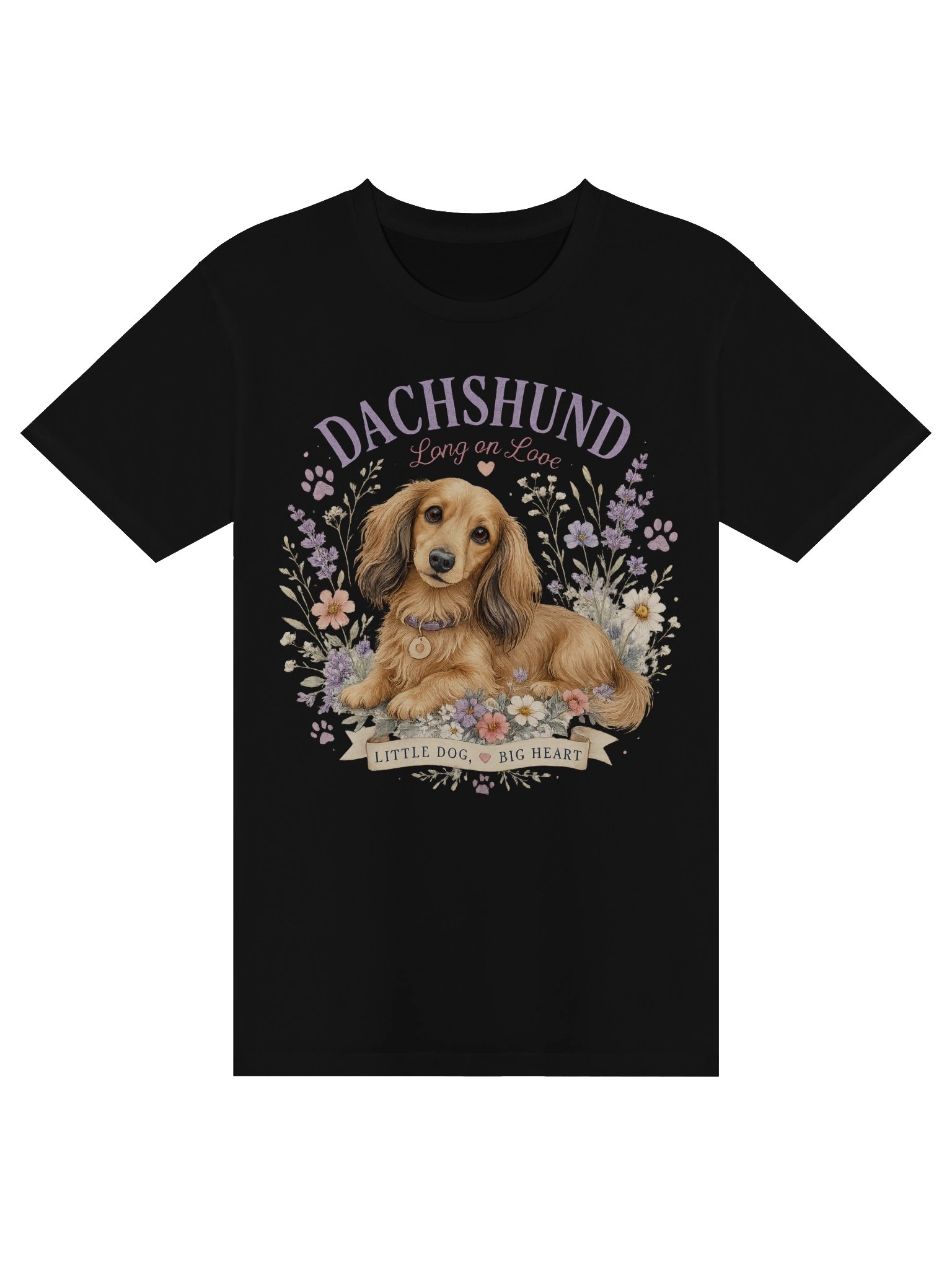 Long and Love Dachshund Tee product image (8)
