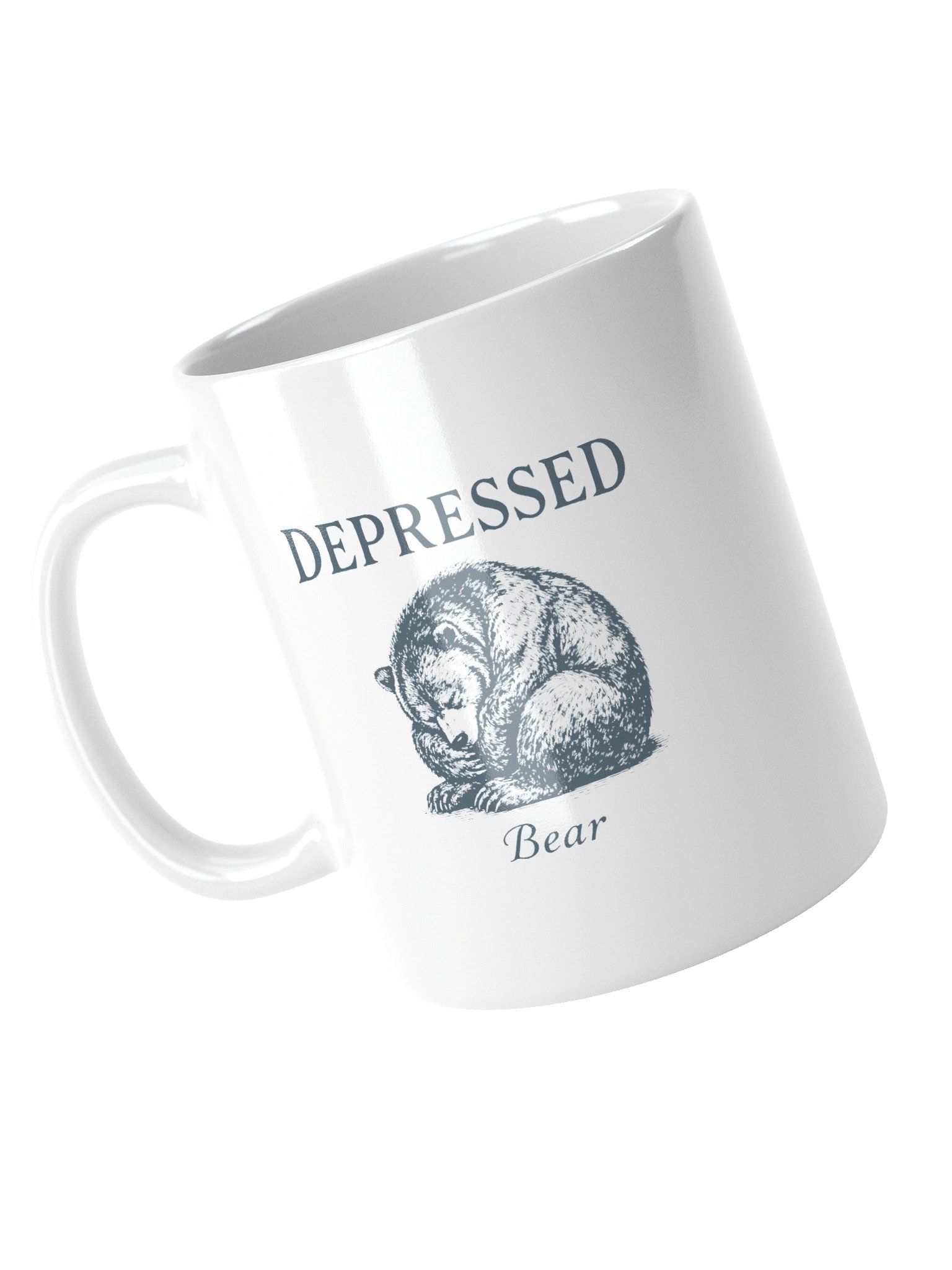 Depressed Bear Ceramic Mug product image (4)