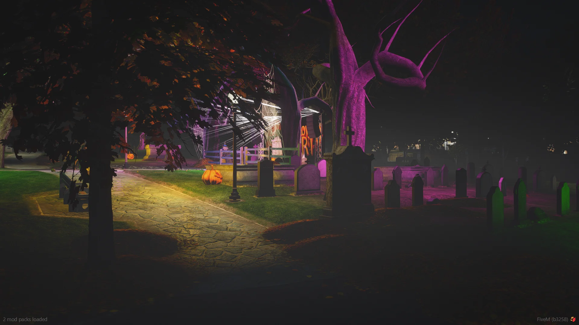 Halloween Party at the Cemetery Update V3 [FIVE M MAP] product image (5)
