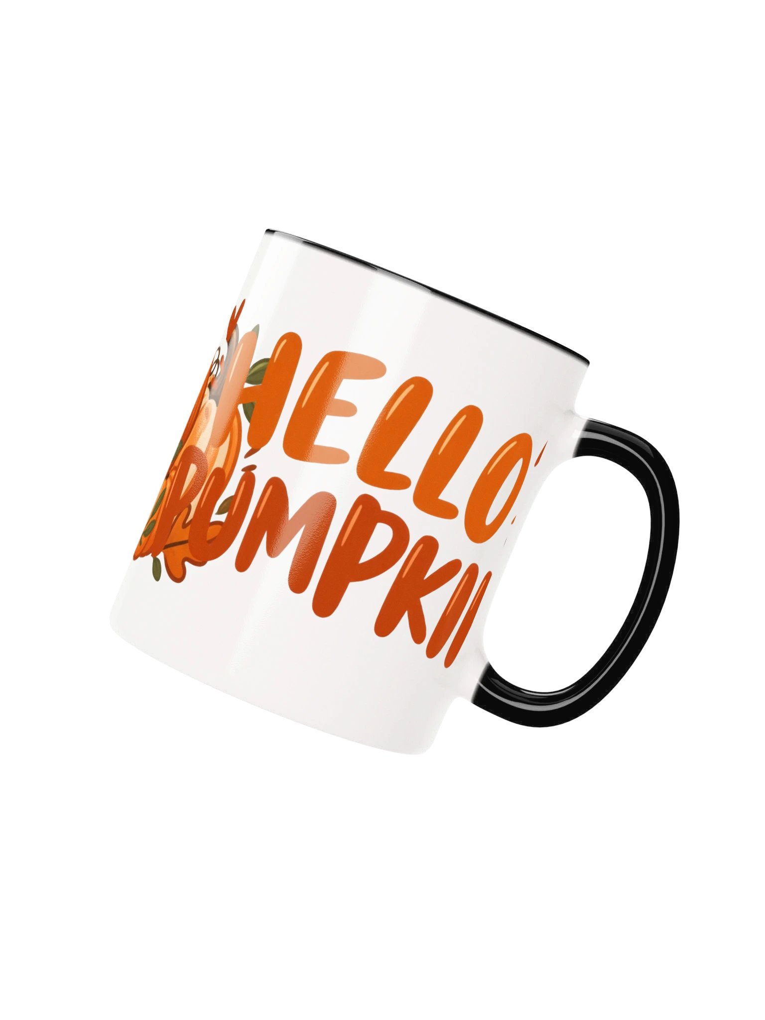 Hello Pumpkin Ceramic Mug | Cute Fall Coffee Cup & Autumn Gift product image (2)
