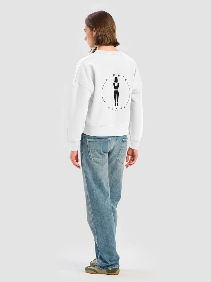 Thrill Me Crewneck — White — view 6
