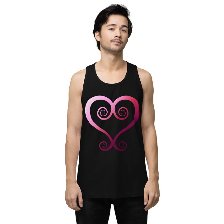 Spiral Heart Men's Tank Top product image (1)