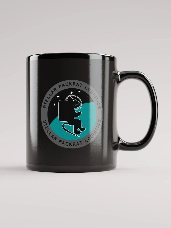 Stellar Packrat Logistics Black Glossy Mug product image (1)