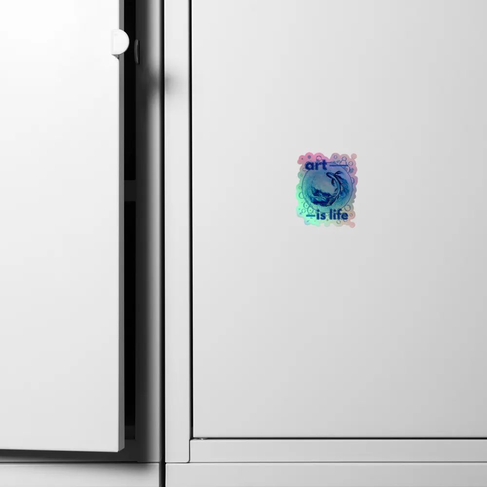 Aquatic Artistry Holographic Sticker Sheet product image (4)
