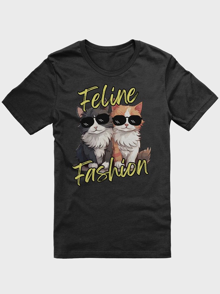 Feline Fashion Cool Cats Sunglasses Graphic Tee product image (1)