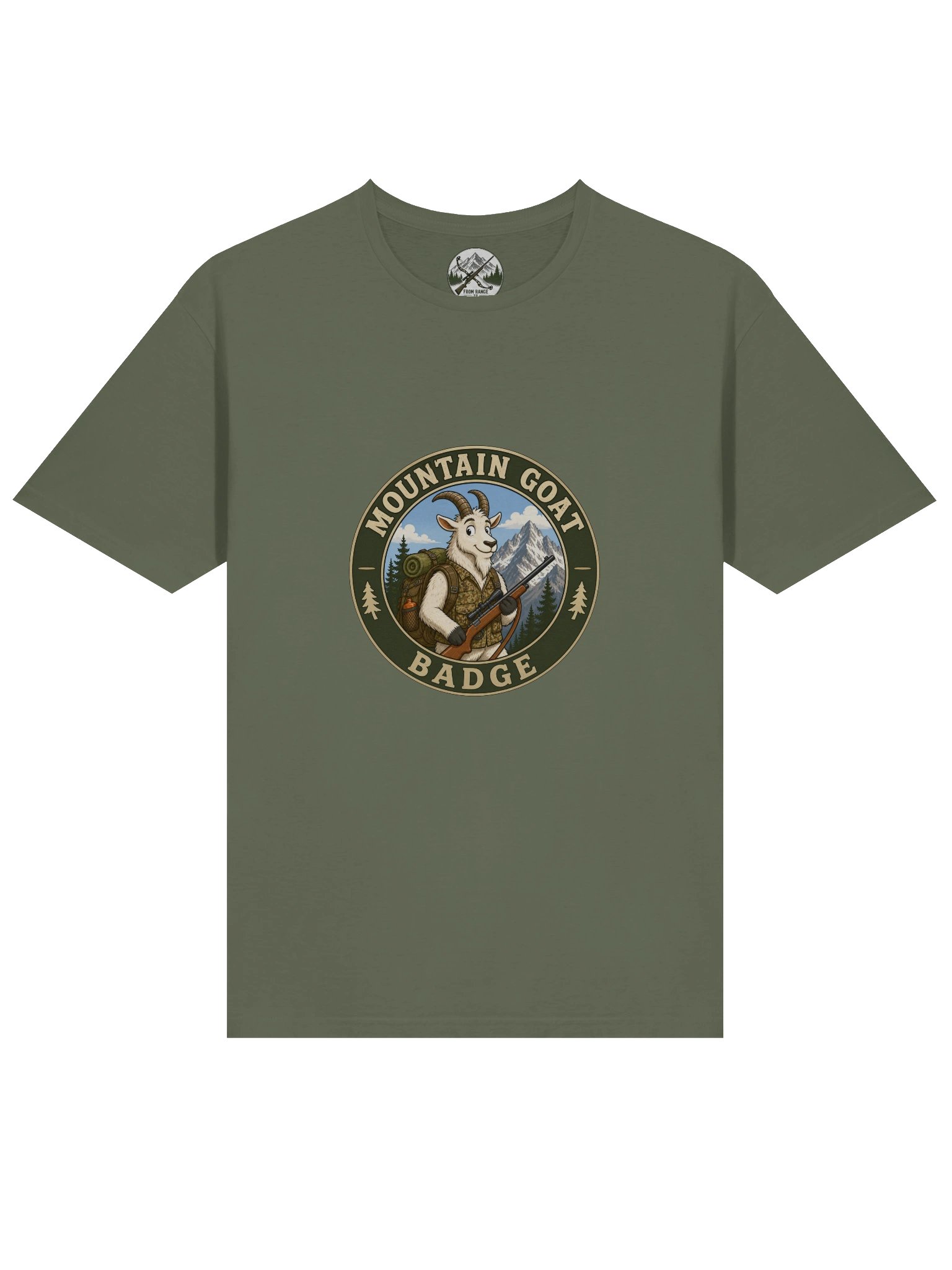 Mountain Goat Badge Tee product image (22)