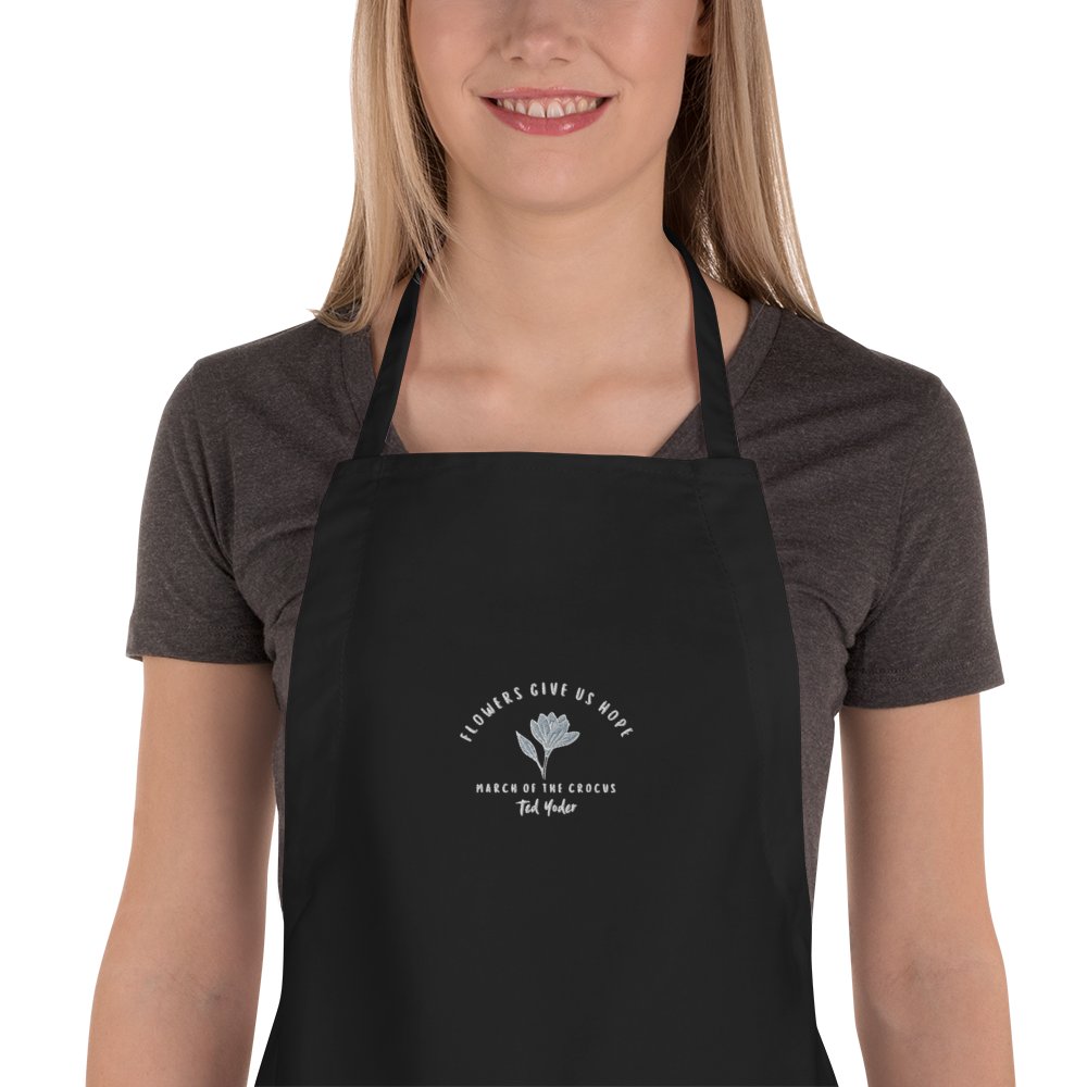 Flowers Give US Hope Apron product image (1)