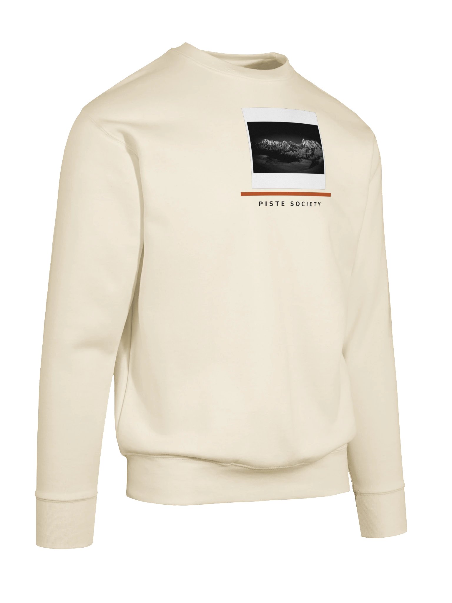 PISTE SOCIETY Mountain Panel Sweatshirt – Bone product image (11)