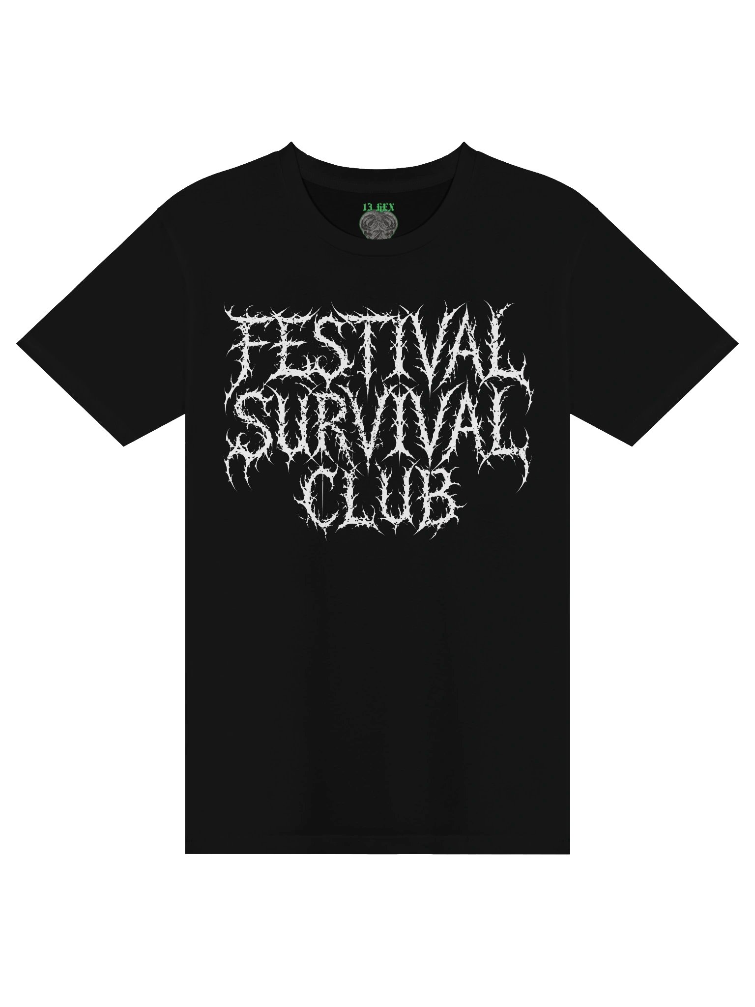 Festival Survival Club Metal T-Shirt, Metalhead Streetwear. product image (1)