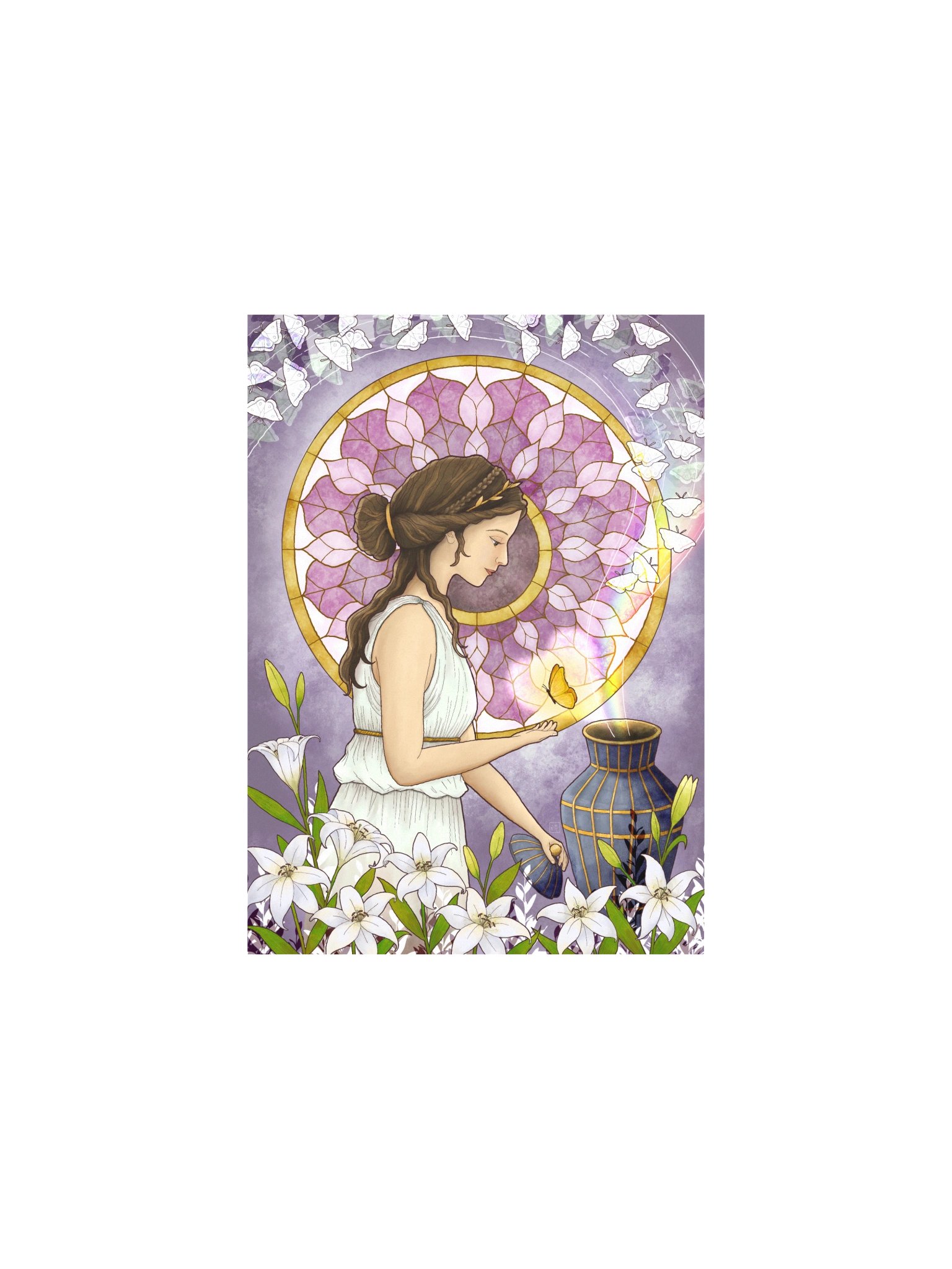 Goddess of Hope and Truth Art Print product image (2)