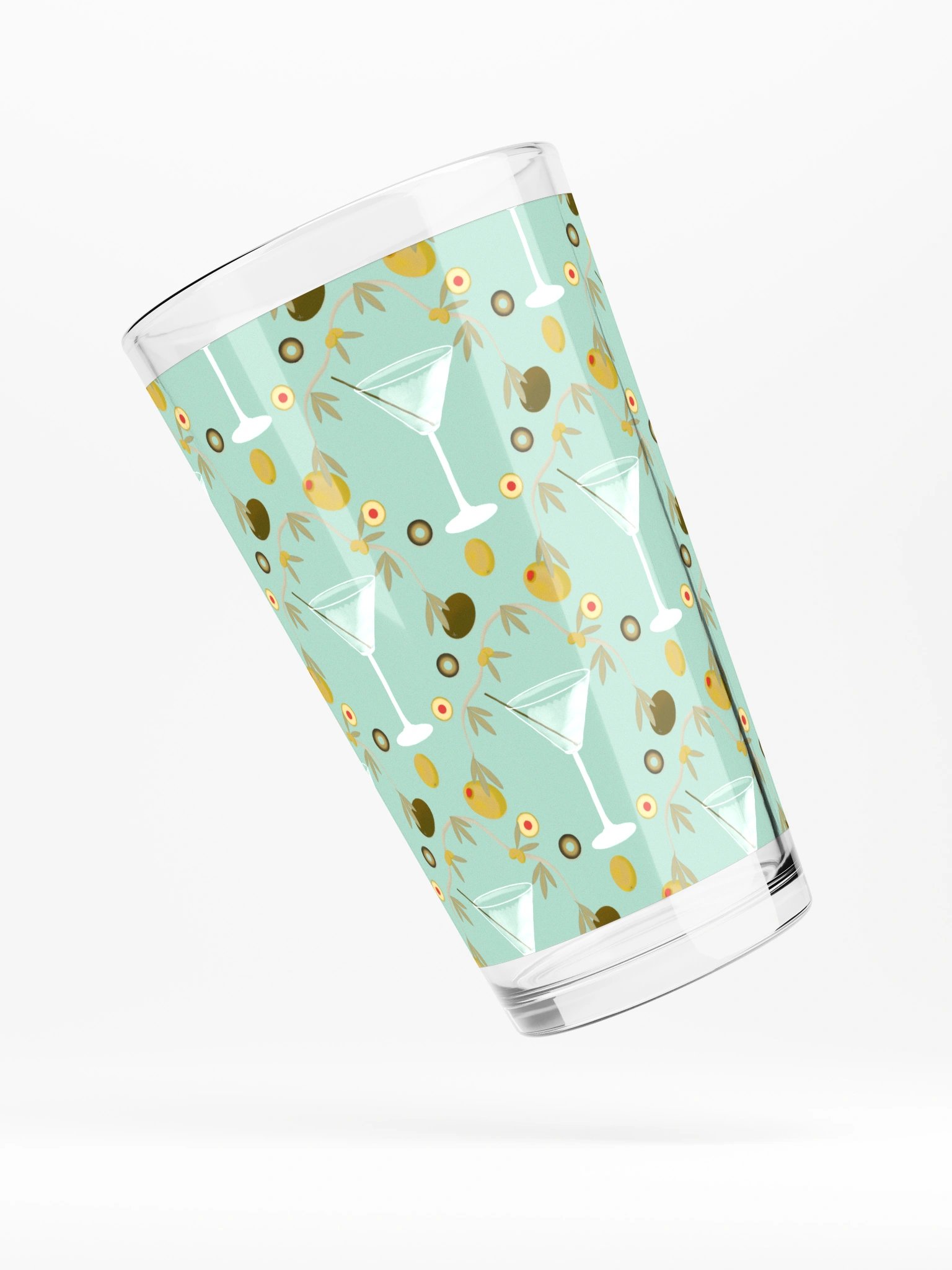 Diamond Martini Twist Shaker Pint Glass product image (4)