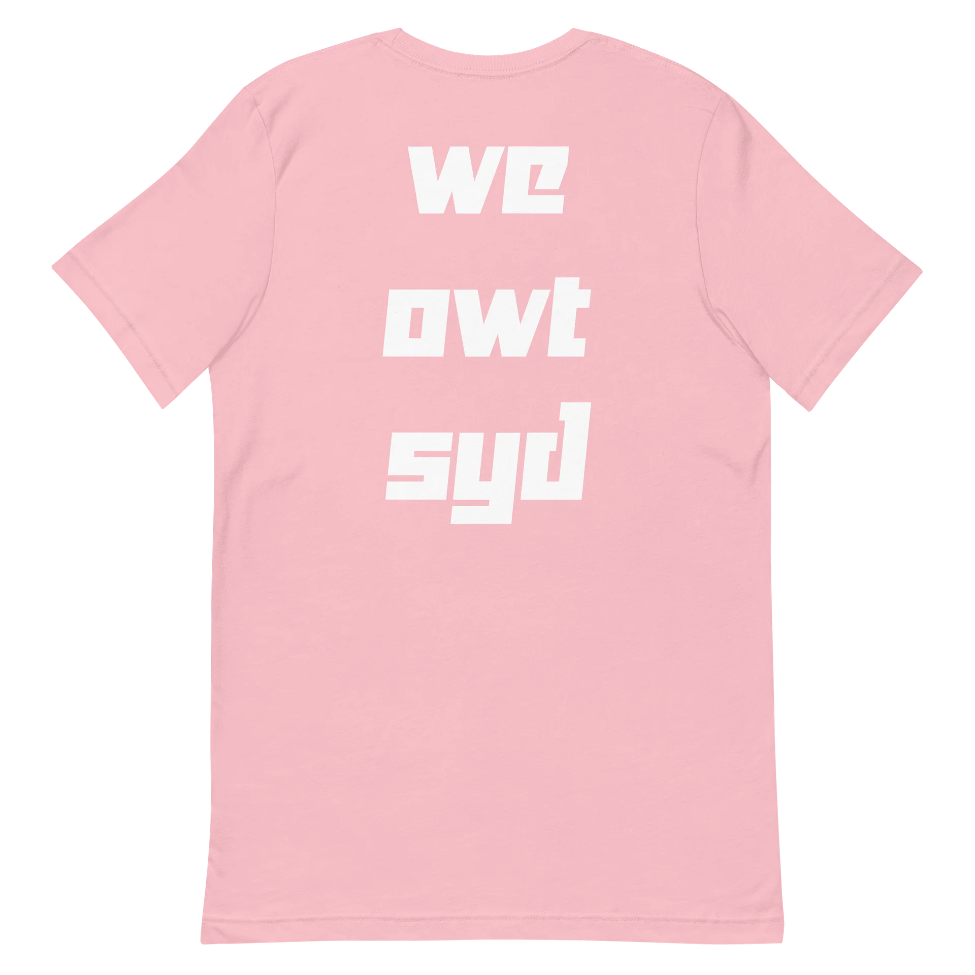 WeOwtsyd Premium T-Shirt - Chest Logo - Pink product image (6)