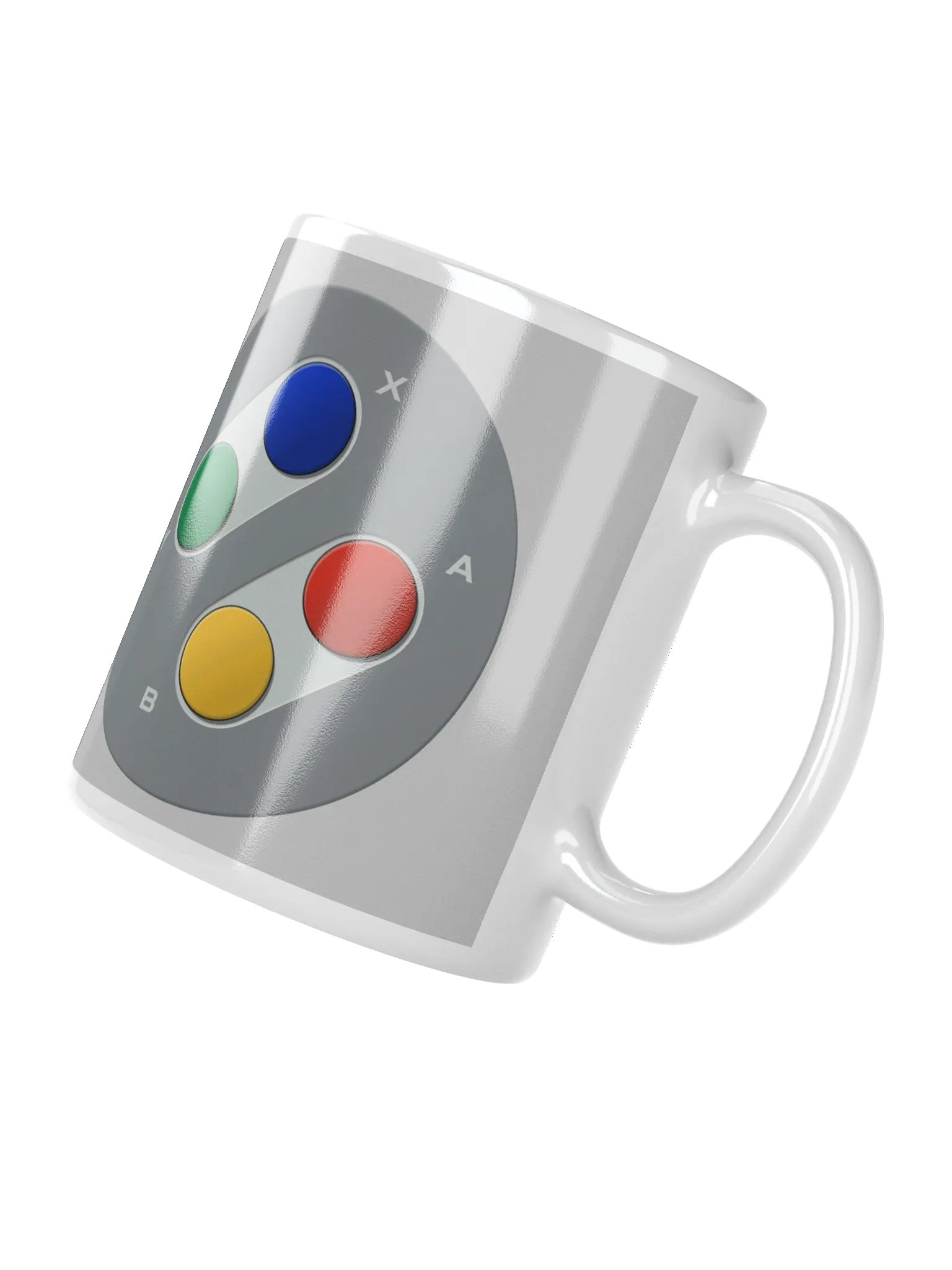 SNES EU Controller White Mug product image (4)