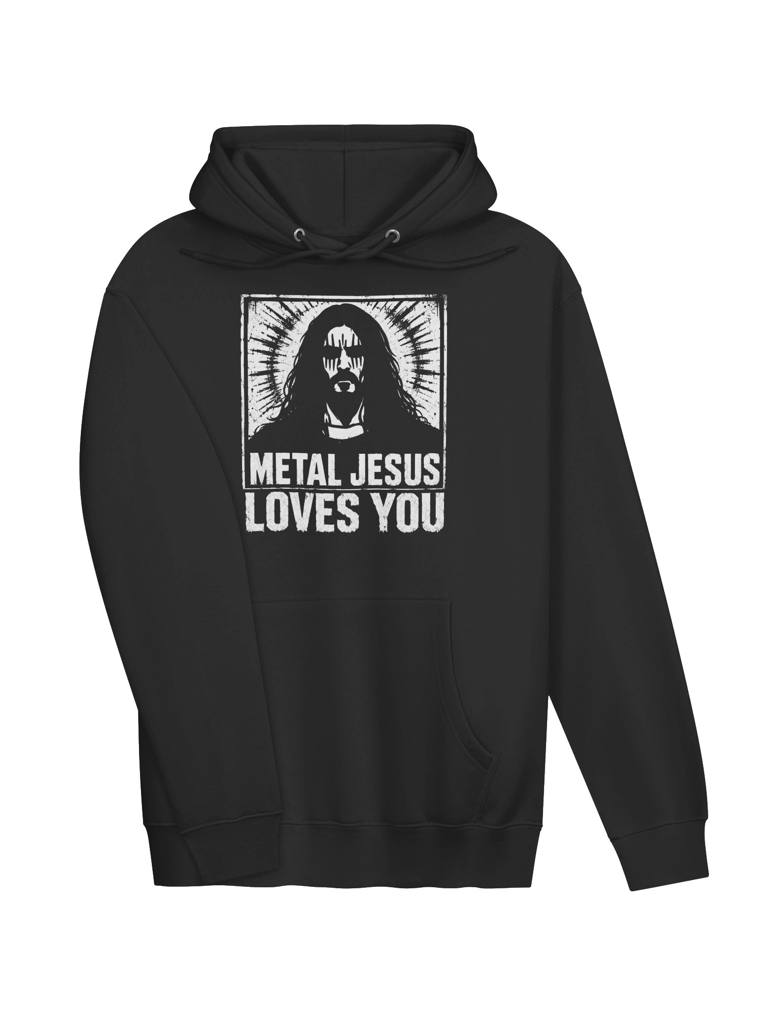 Metal Jesus Mid Hoodie product image (3)