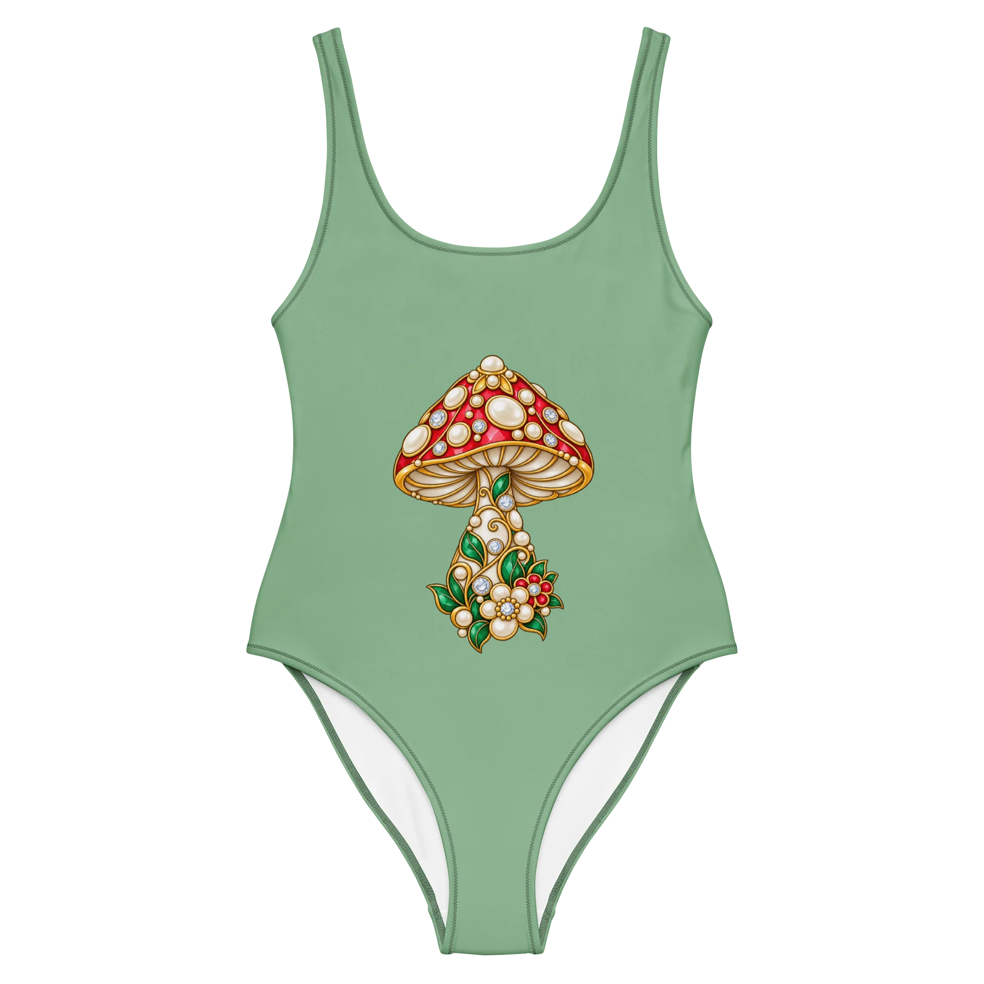 Mushroom Fantasy One-Piece Swimsuit product image (2)