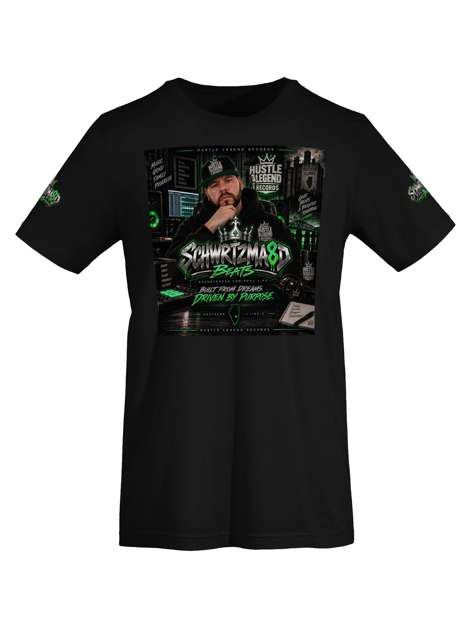 SCHWRTZMA8D BEATS Bella+Canvas Unisex Supersoft T-Shirt product image (5)