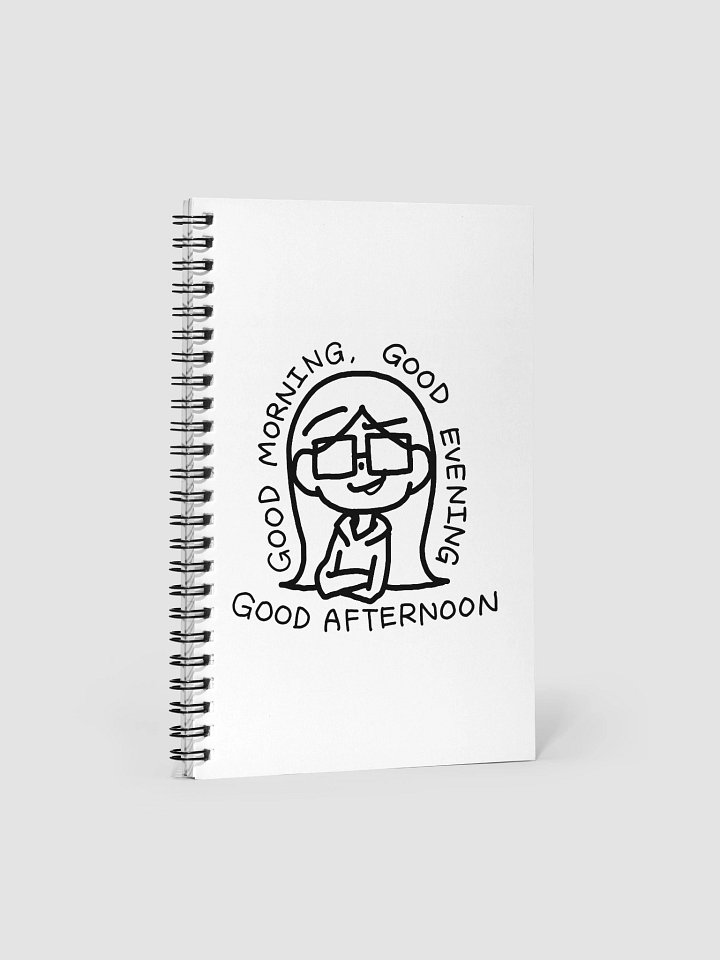 Good Morning, Good Evening, Good Afternoon Notebook product image (2)