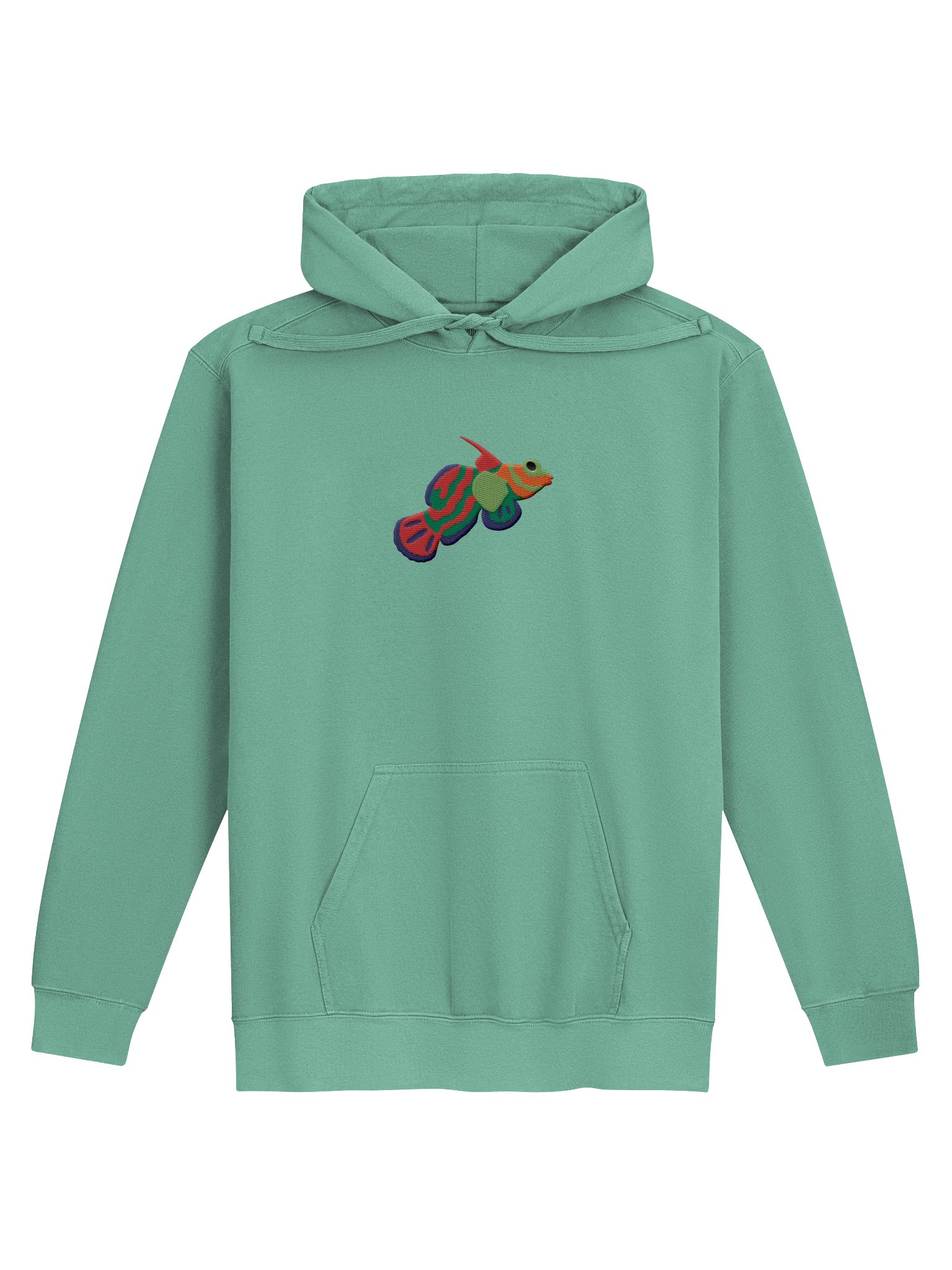 Mandarin Dragonet Embroidered Hoodie | Saltwater Reef Aquarium & Ocean Lover Apparel product image (17)