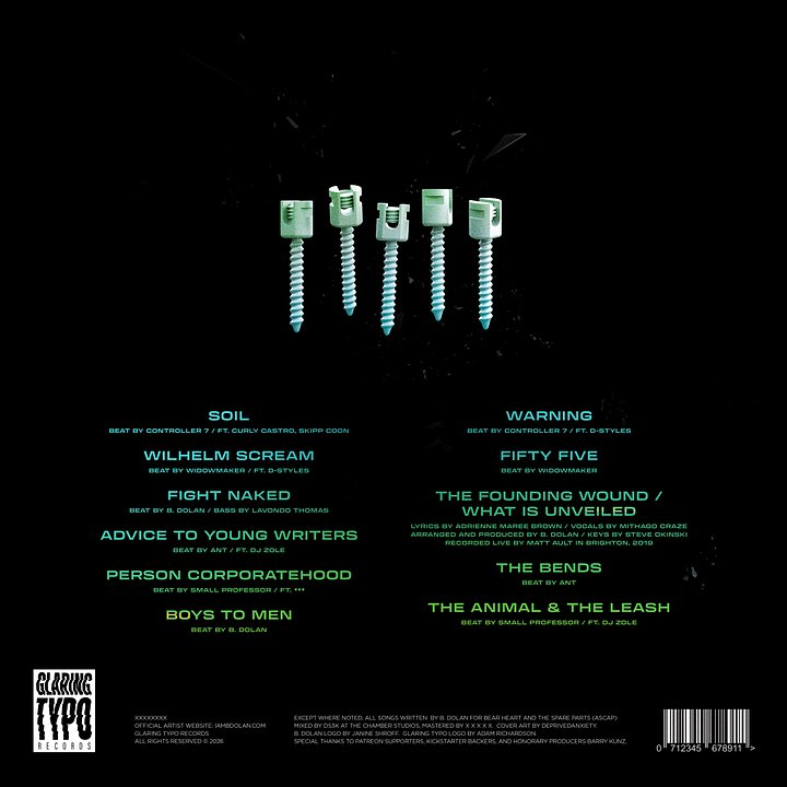 "Fight Naked" Digital LP Lossless HQ Audio DL (Explicit/Clean/Instrumentals) product image (2)