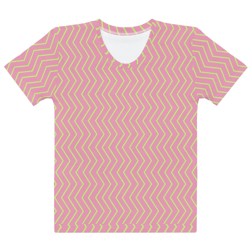 Zigzag Zest Women's Crew Neck T-Shirt product image (9)