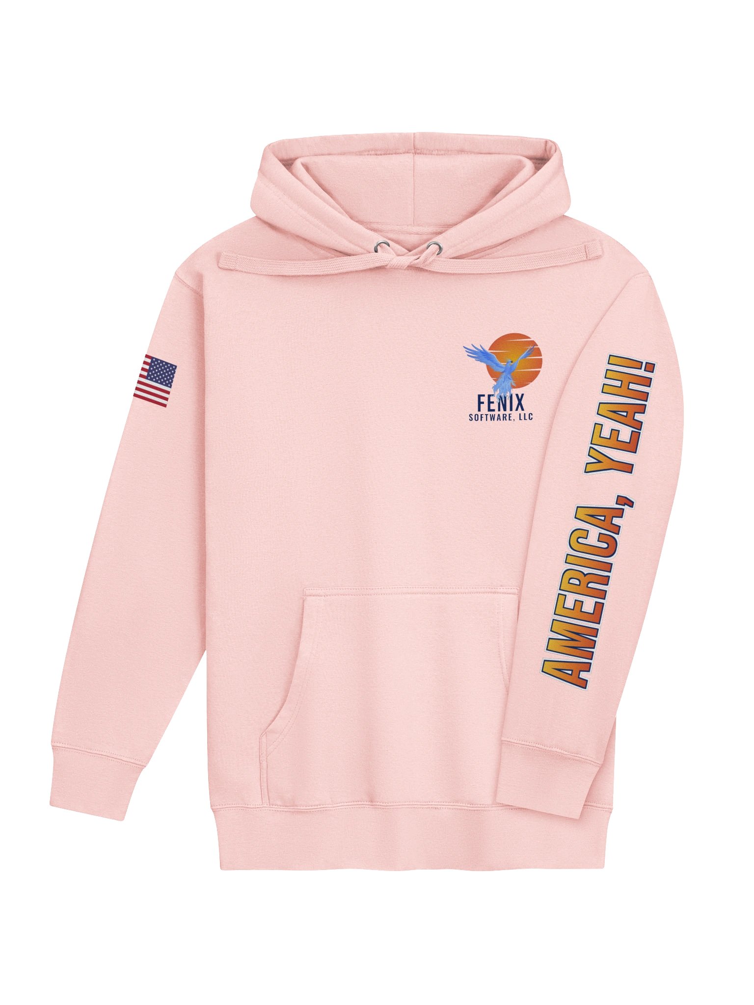 Fenix Software Phoenix Hoodie – Pink product image (4)