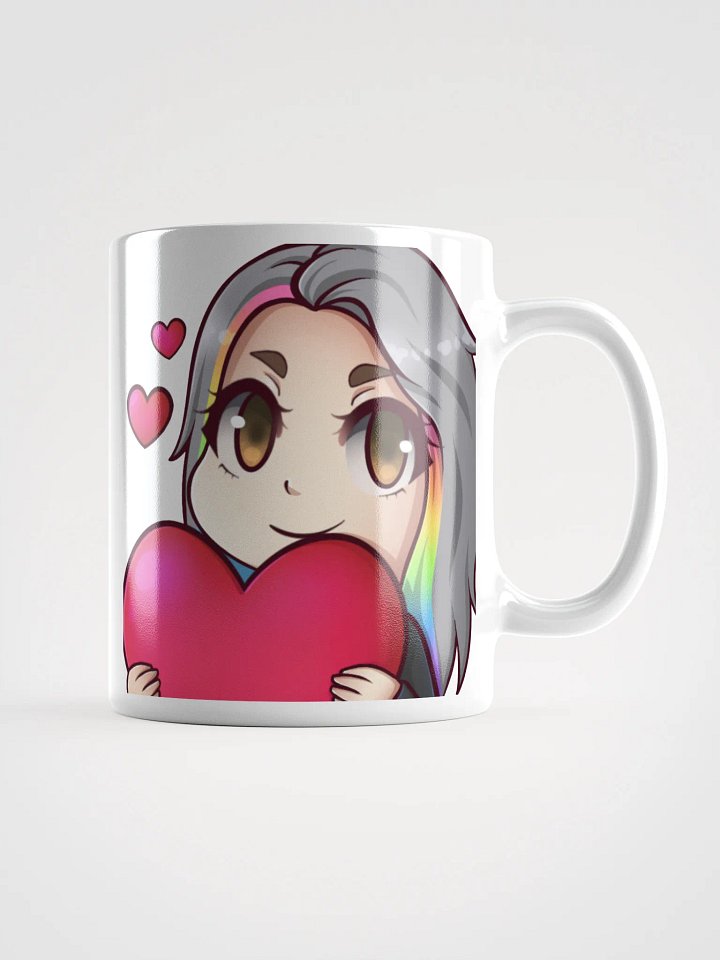 Heart Emote | Glossy Mug product image (1)