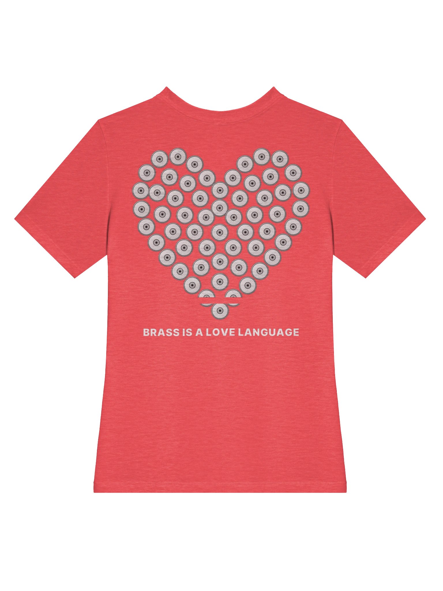 No ShopCo Women's Heather Red Tee product image (4)