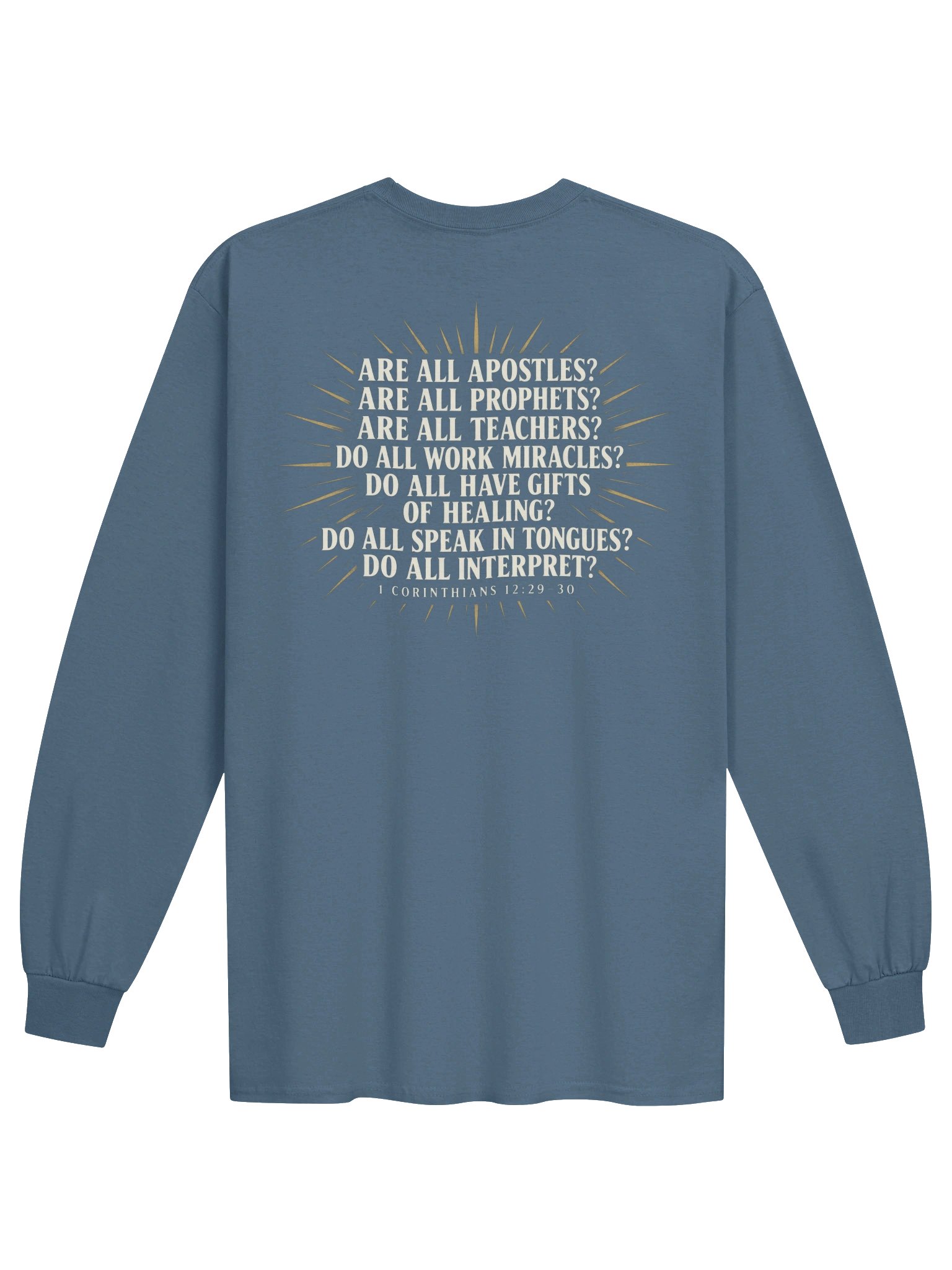 Spiritual Gifts Long-sleeve T-shirt product image (26)