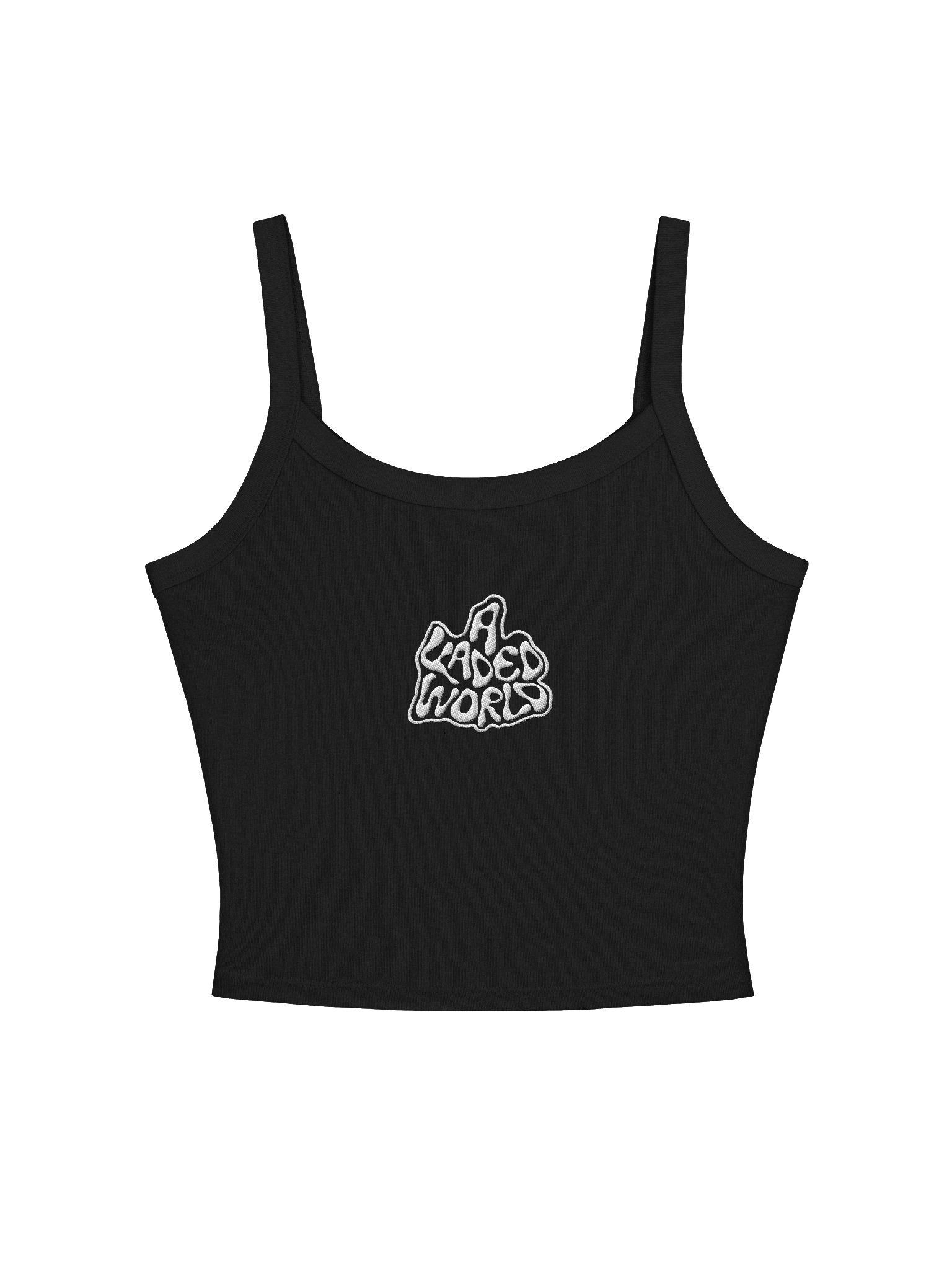 Women's Micro-Rib Tank Top Embroidered product image (1)