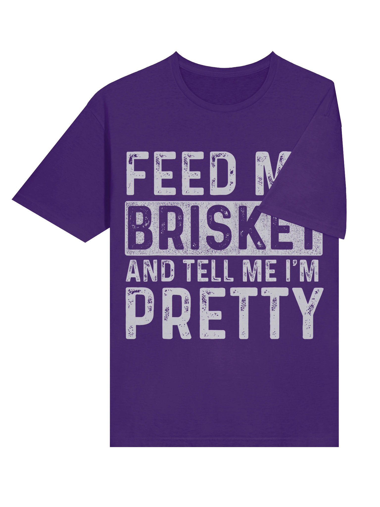 Feed Me Brisket and Tell Me I’m Pretty – Gildan Softstyle Unisex T-Shirt product image (4)