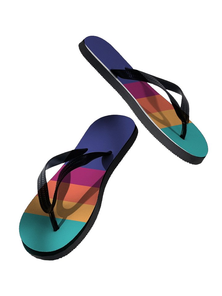 Vibrant Sole Impressions Flip-Flops product image (2)