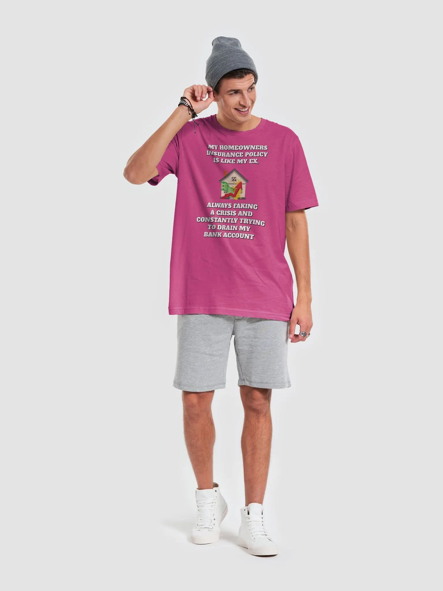 My Homeowners Insurance Policy Is Like My Ex - Funny T-shirt product image (33)