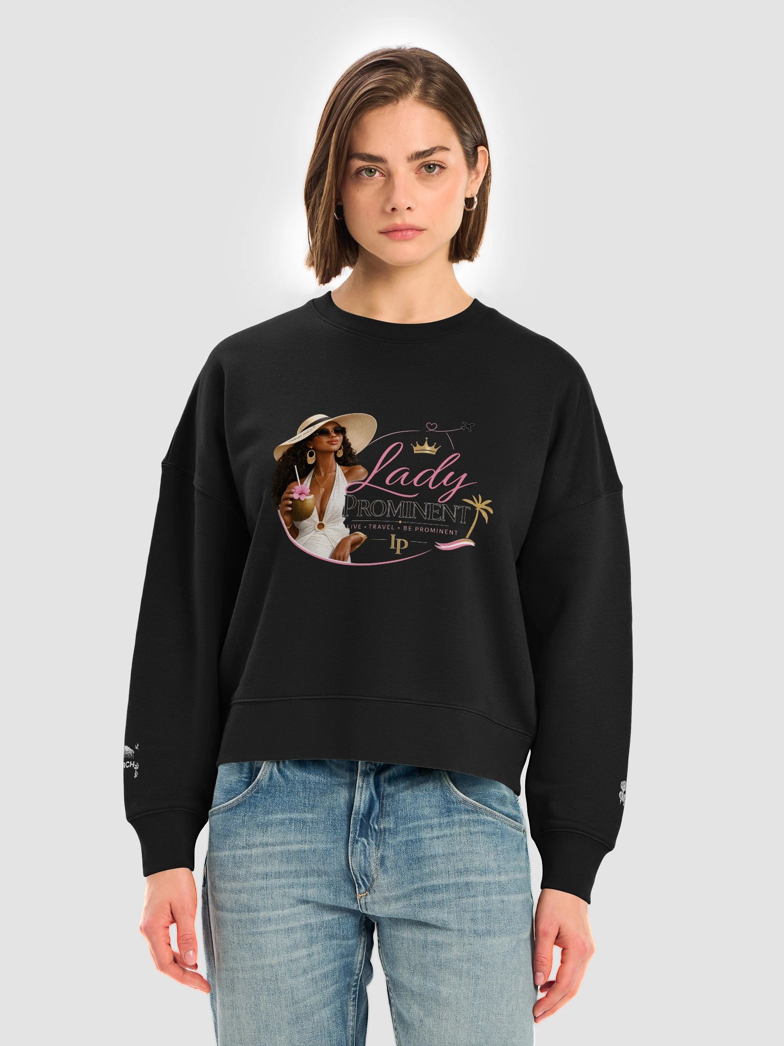 Women's Oversized Streetwear Sweatshirt - NYC Travel Graphic product image (7)