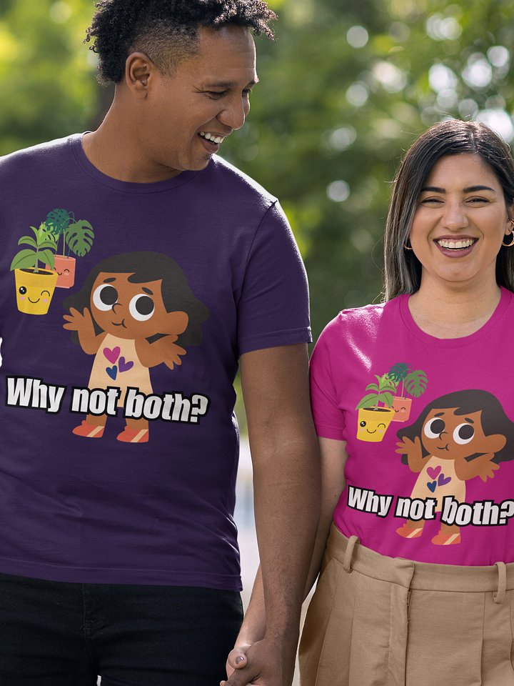 Why Not Both Bisexual Pride Tee (Unisex) product image (1)