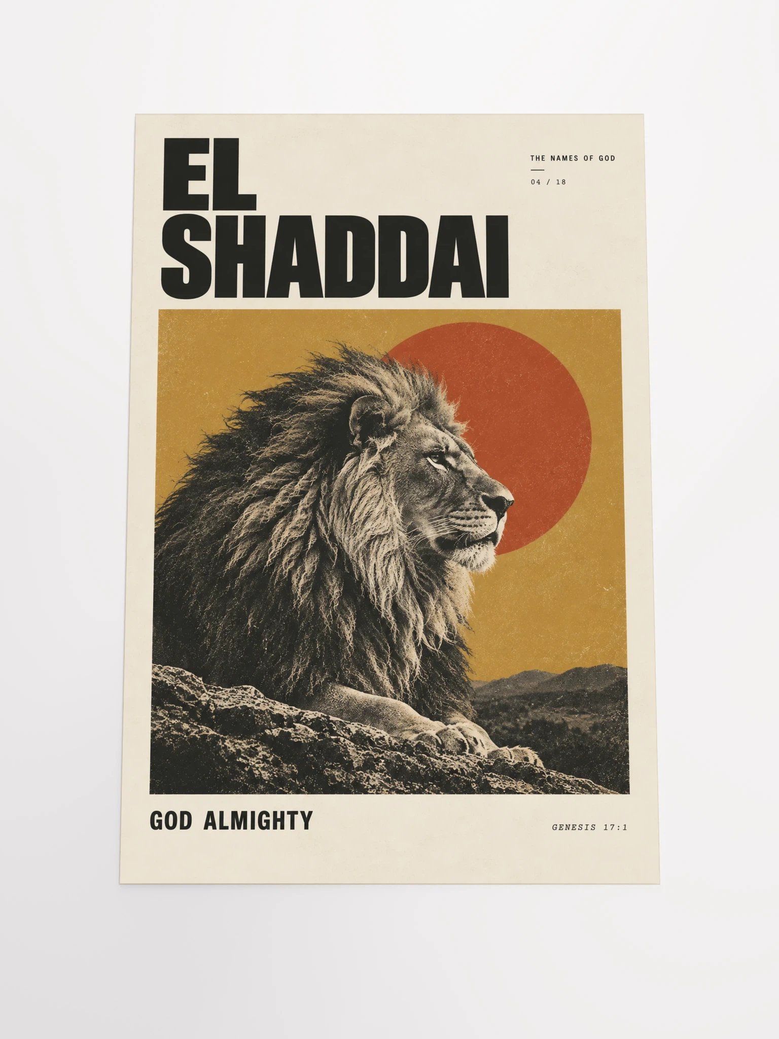 El Shaddai | Names of God Art Print product image (11)