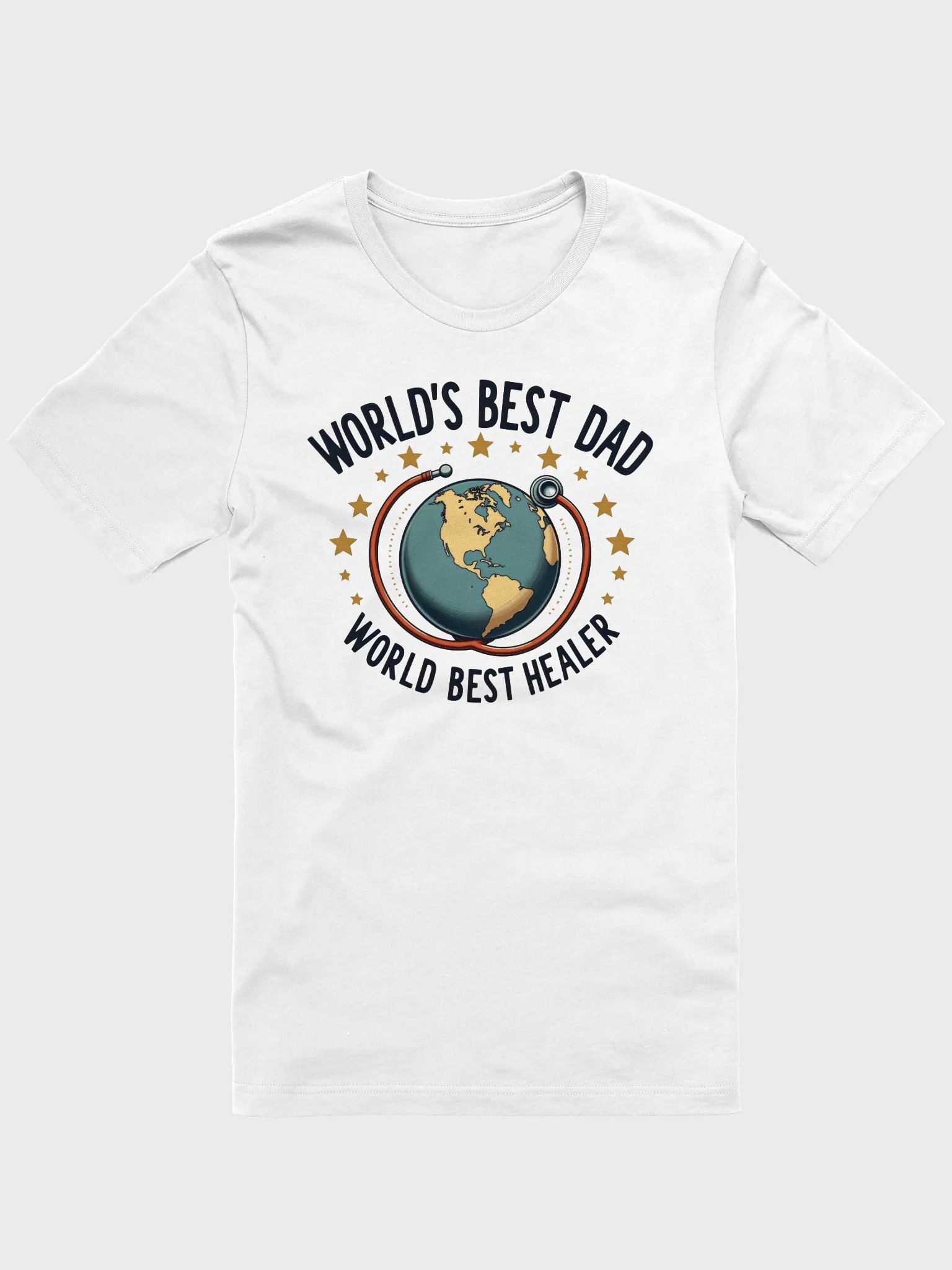 World's Best Dad Healer T-shirt product image (10)